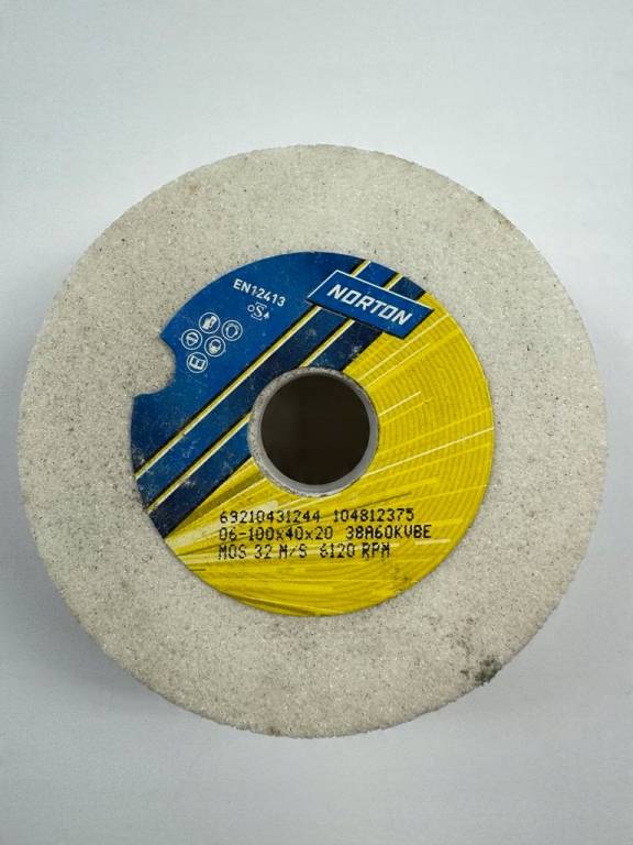 Tarcza szlifierska ścierna NORTON 100x40x20 mm