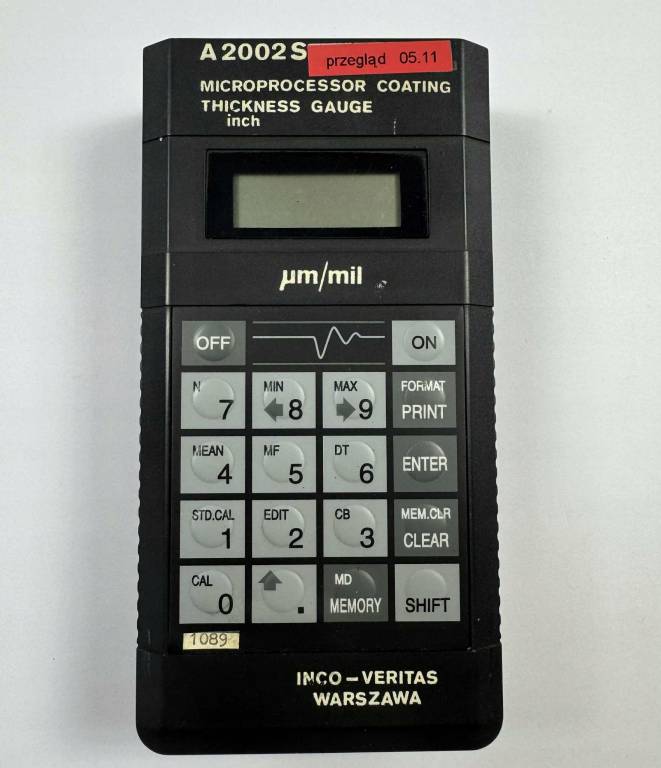 Ultrametr Microprocessor Coating Thickness Gauge A 2002 S