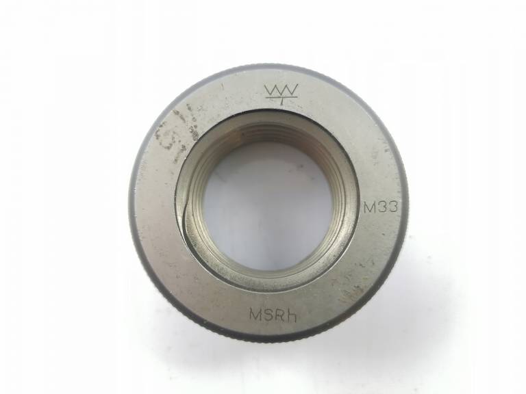 Sprawdzian pierścieniowy do gwintu M33 F/VAT