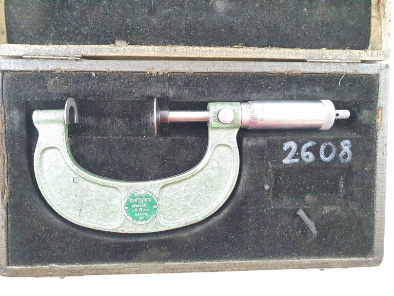 Mikrometr talerzykowy 50-75 mm - 0,01 mm F/VAT