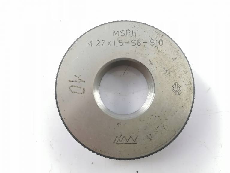 Sprawdzian pierścieniowy do gwintu M27x1,5 F/VAT