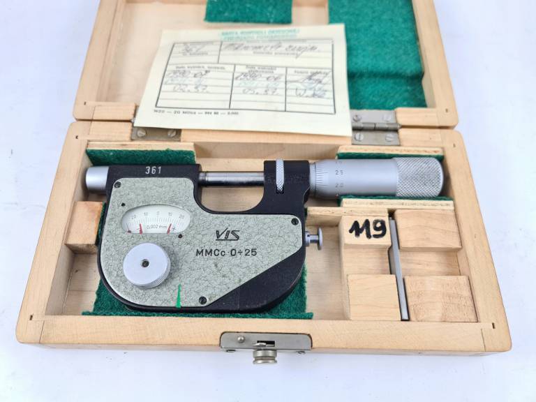 Mikrometr z czujnikiem FWP MMCc 0-25 F/VAT