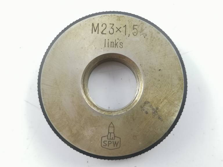 Sprawdzian pierścieniowy do gwintu M23x1,5L F/VAT