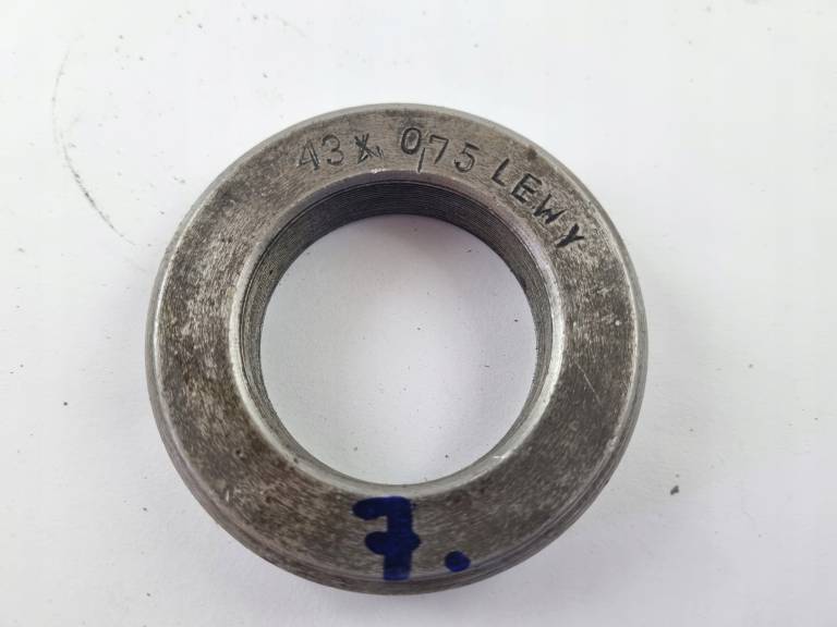 Sprawdzian pierścieniowy MSRh M43,5x0,75 LH F/VAT