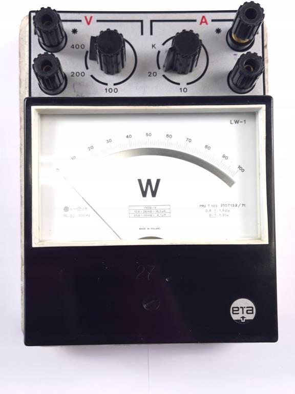 Watomierz ferrodynamiczny ERA LW-1 PRL