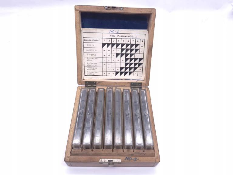 Wzorce chropowatości WG-4