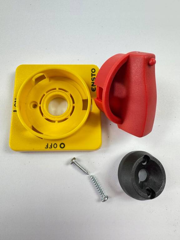 KSH48 - Ensto Compact Red/Yellow IP65 Uchwyt do przełącznika KS
