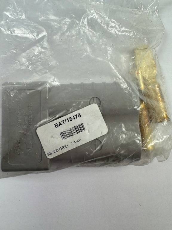 Zestaw wtyczek akumulatorowych Anderson 36V 350A 67,4mm² REMA 70mm² szary